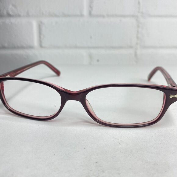 Ted Baker London Brown Tortoise‎ B705 Plastic Frame Eyeglasses Pink H2592 main image 8